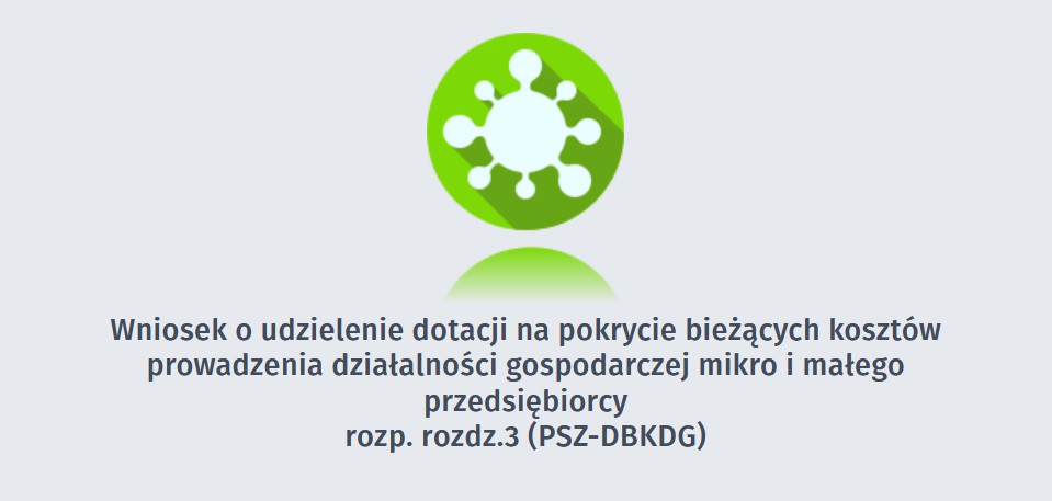 Obrazek z linkiem do wniosku o udzielenie dotacji na podstawie rozporządzenia