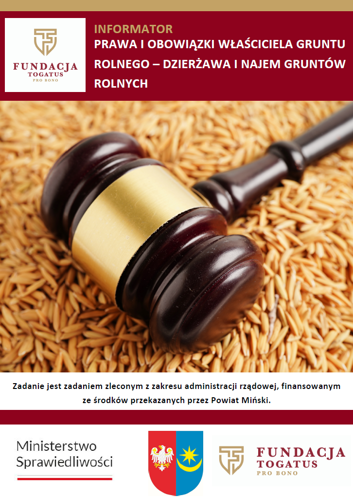 Edukacja prawna - poradnik dotyczący gruntów rolnych