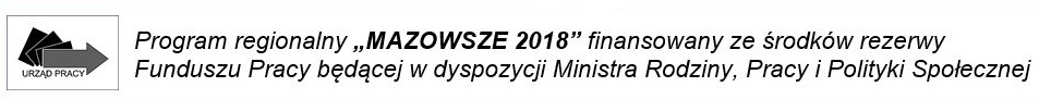 Logo programu MAZOWSZE 2018