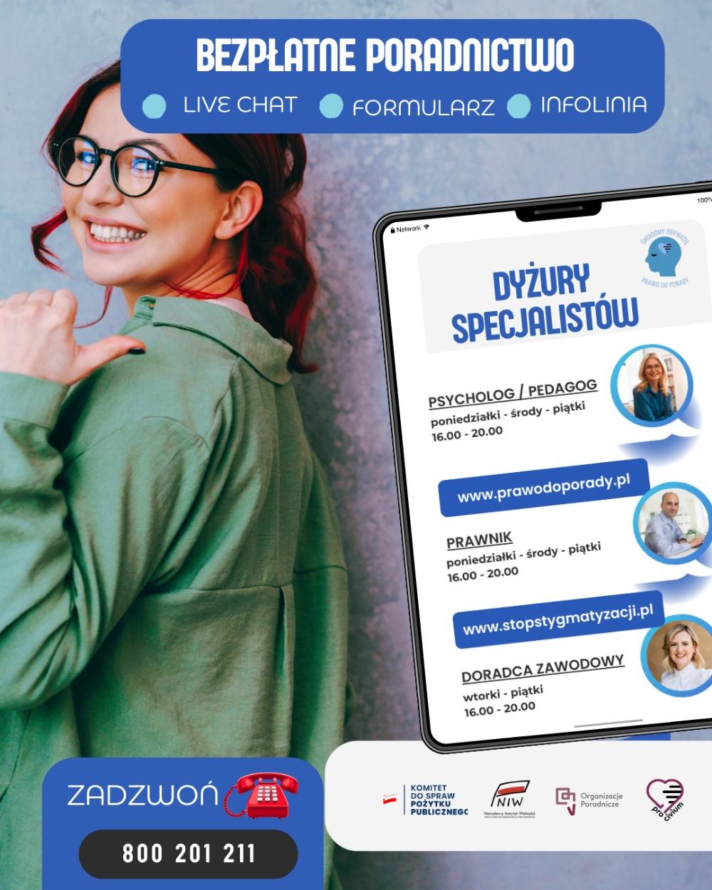 Bezpłatna pomoc dla osób bezrobotnych