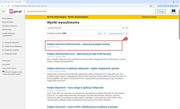 Instrukcja podpisywania elektronicznego dokumentów typu pdf 2
