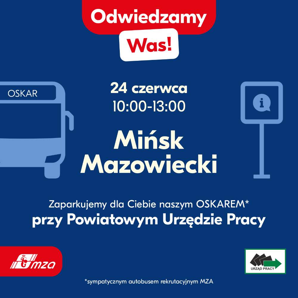 GIEŁDA PRACY z Miejskimi Zakładami Autobusowymi w Warszawie! 
