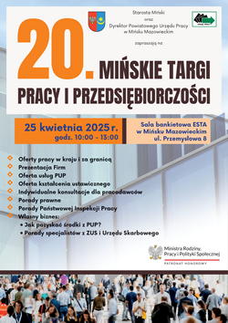 Zdjęcie artykułu Formularz zgłoszeniowy Wystawcy  20. Mińskich Targów Pracy i Przedsiębiorczości