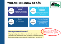 Zdjęcie artykułu Ostatnie wolne miejsca stażu