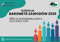 Zdjęcie artykułu Zaproszenie do udziału w badaniu pn. Barometr Zawodów 2026