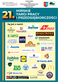 Obrazek dla: 21. Mińskie Targi Pracy i Przedsiębiorczości nadchodzą!