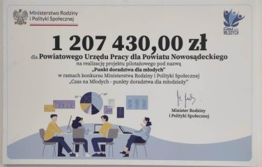 Zdjęcie artykułu Konferencja  „Czas na Młodych - punkty doradztwa dla...